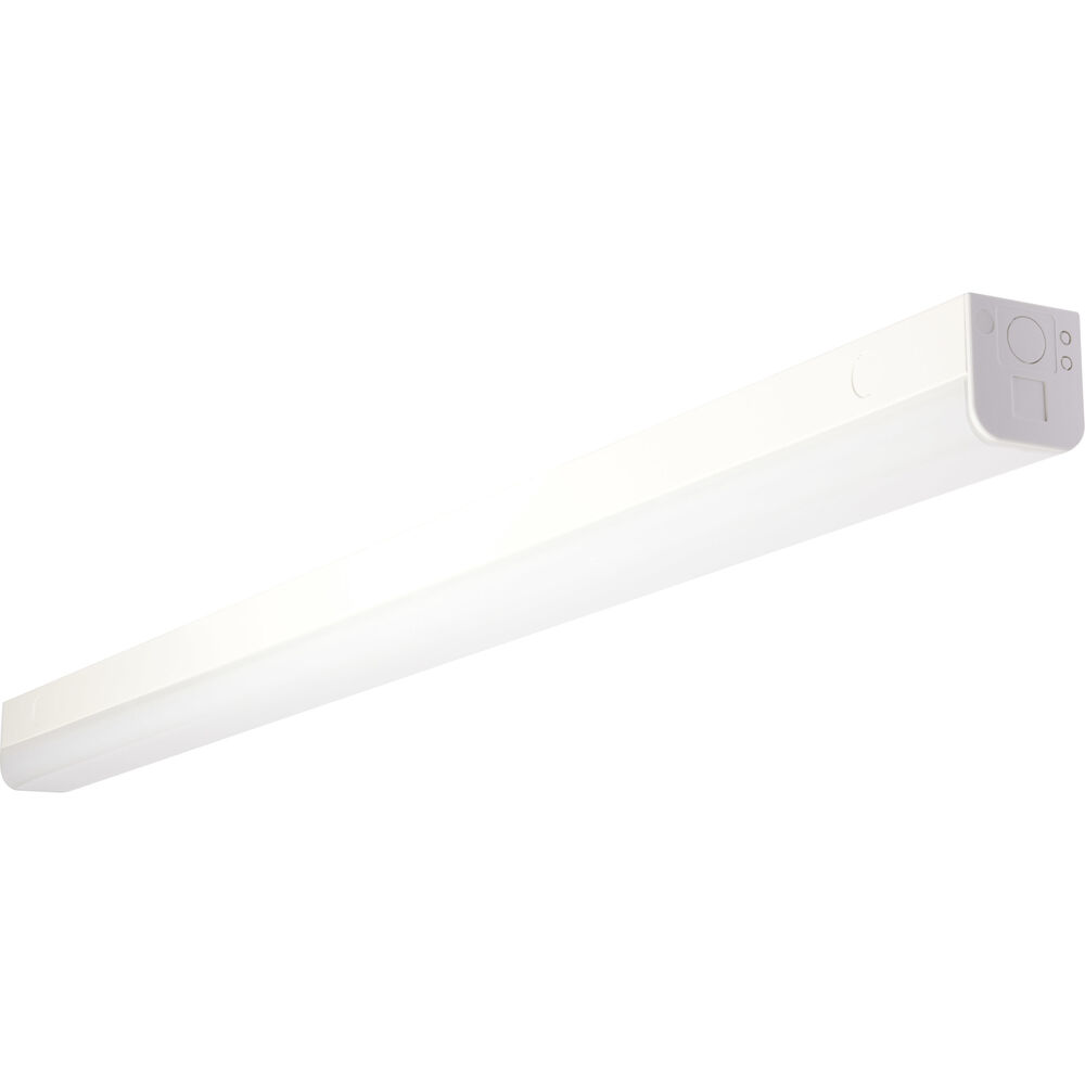 Nuvo Lighting Brentwood 1 Light 120V White LED Strip Fixtures Ceiling Light