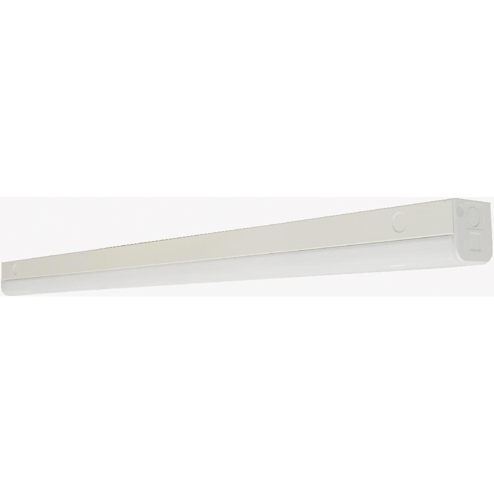 nuvo lighting Brentwood 1 Light 120V White LED Strip Fixtures Ceiling Light