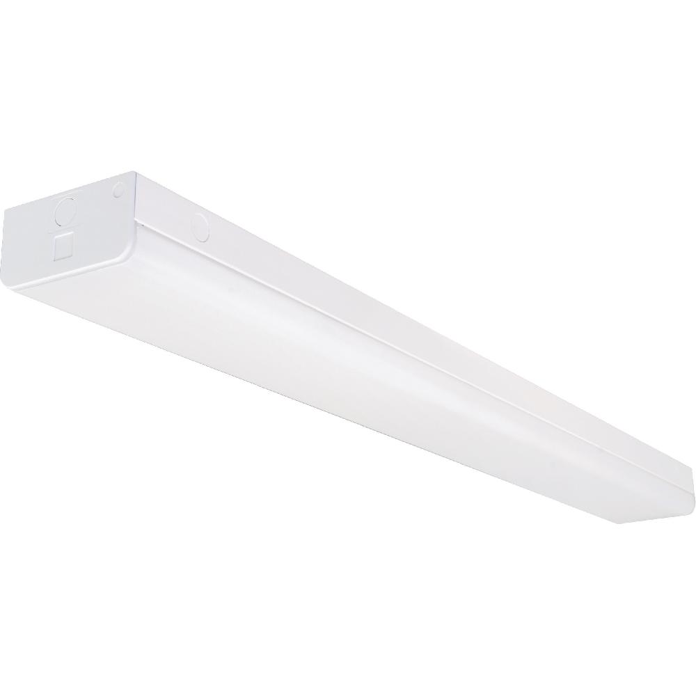 nuvo lighting Brentwood 1 Light 120V White LED Strip Fixtures Ceiling Light