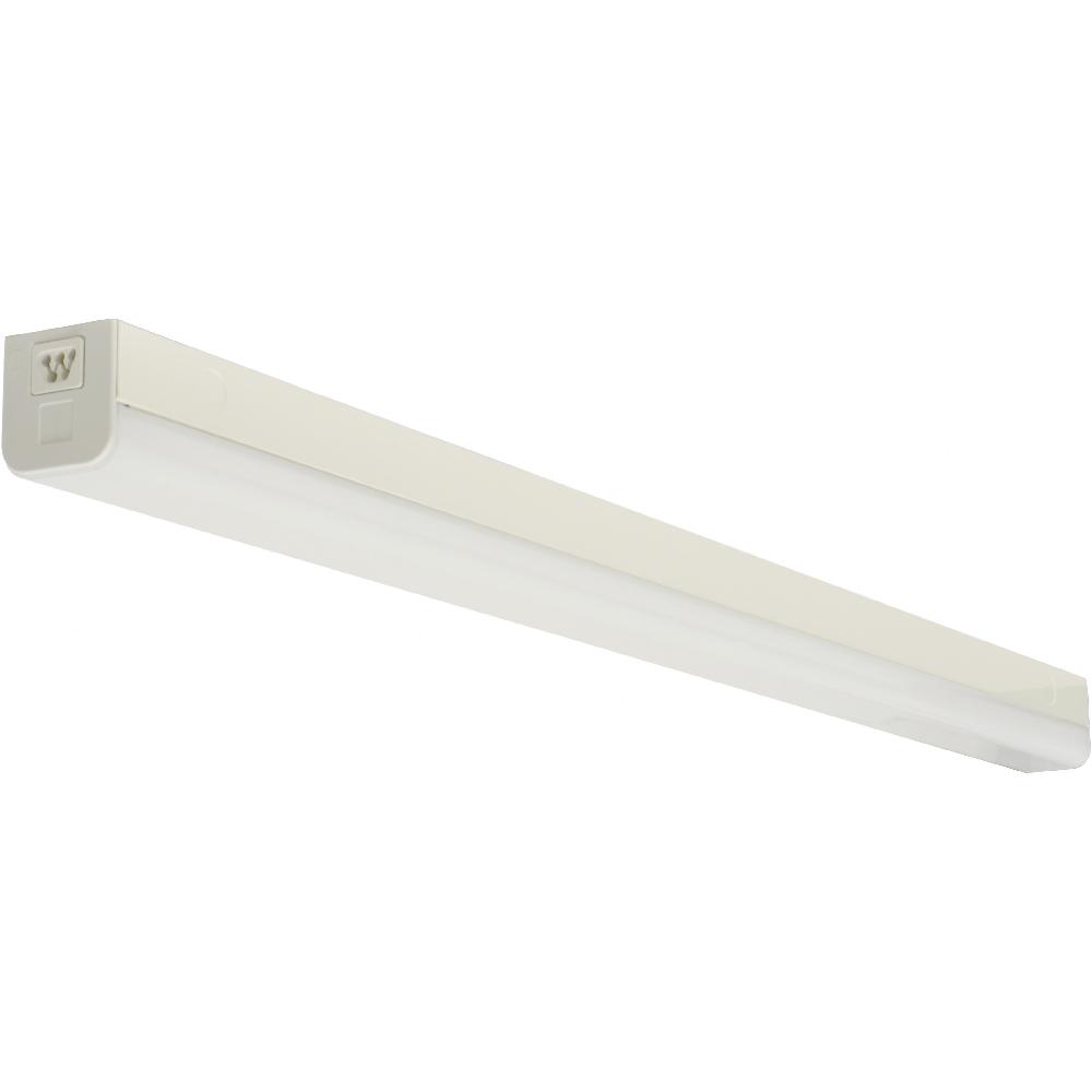 nuvo lighting Brentwood 1 Light 120V White LED Strip Fixtures Ceiling Light