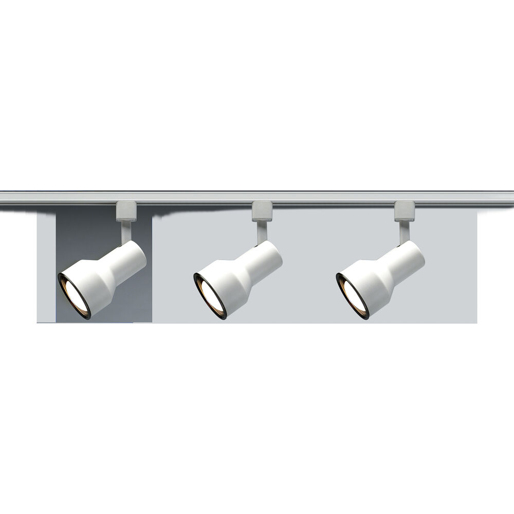 Nuvo Lighting Brentwood 1 Light 120V White Track Lighting Ceiling Light