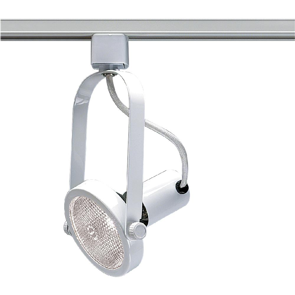 nuvo lighting Brentwood 1 Light 120V White Track Lighting Ceiling Light