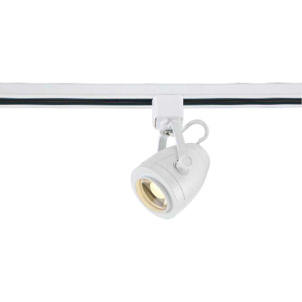 nuvo lighting Brentwood 1 Light 120V White Track Lighting Ceiling Light