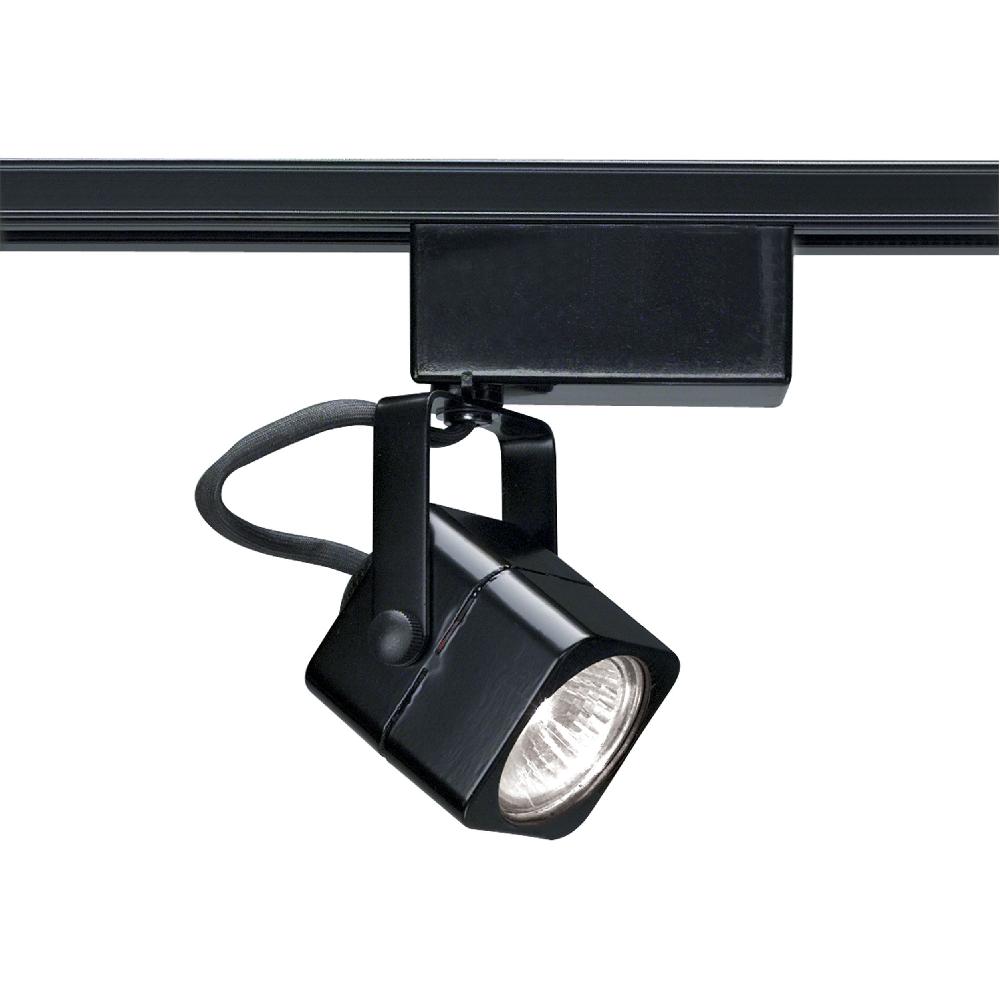 nuvo lighting Brentwood 1 Light 12V Black Track Lighting Ceiling Light Square