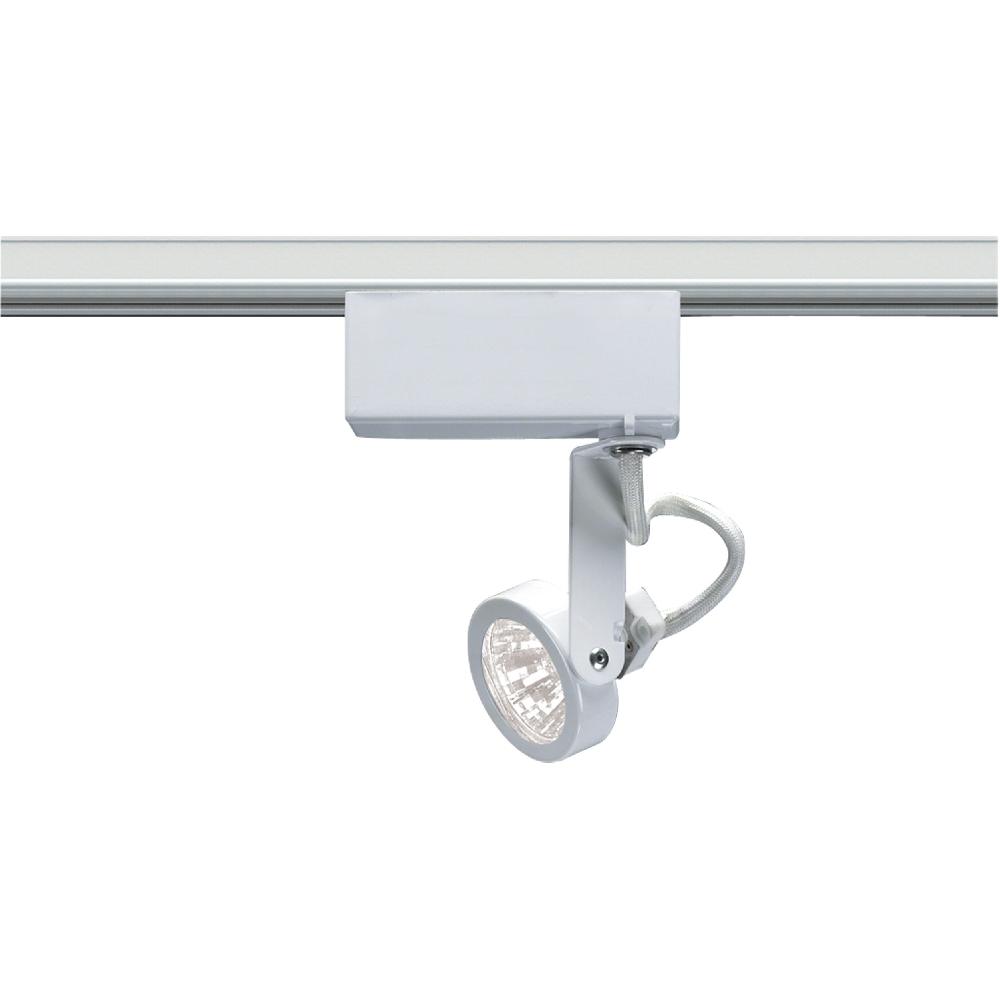 nuvo lighting Brentwood 1 Light 12V White Track Lighting Ceiling Light