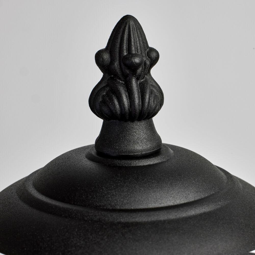 Nuvo Lighting Brentwood 1 Light 13 Inch Black Outdoor Post Lantern