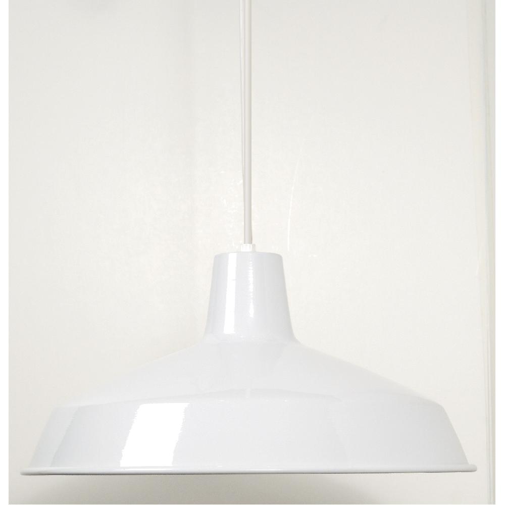 nuvo lighting Brentwood 1 Light 16 inch White Pendant Ceiling Light