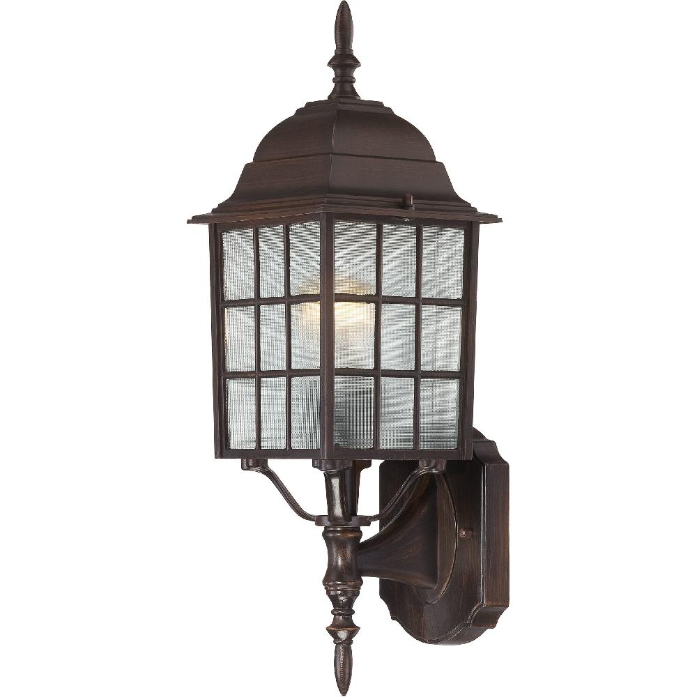 nuvo lighting Brentwood 1 Light 18 inch Rustic Bronze Outdoor Wall Sconce