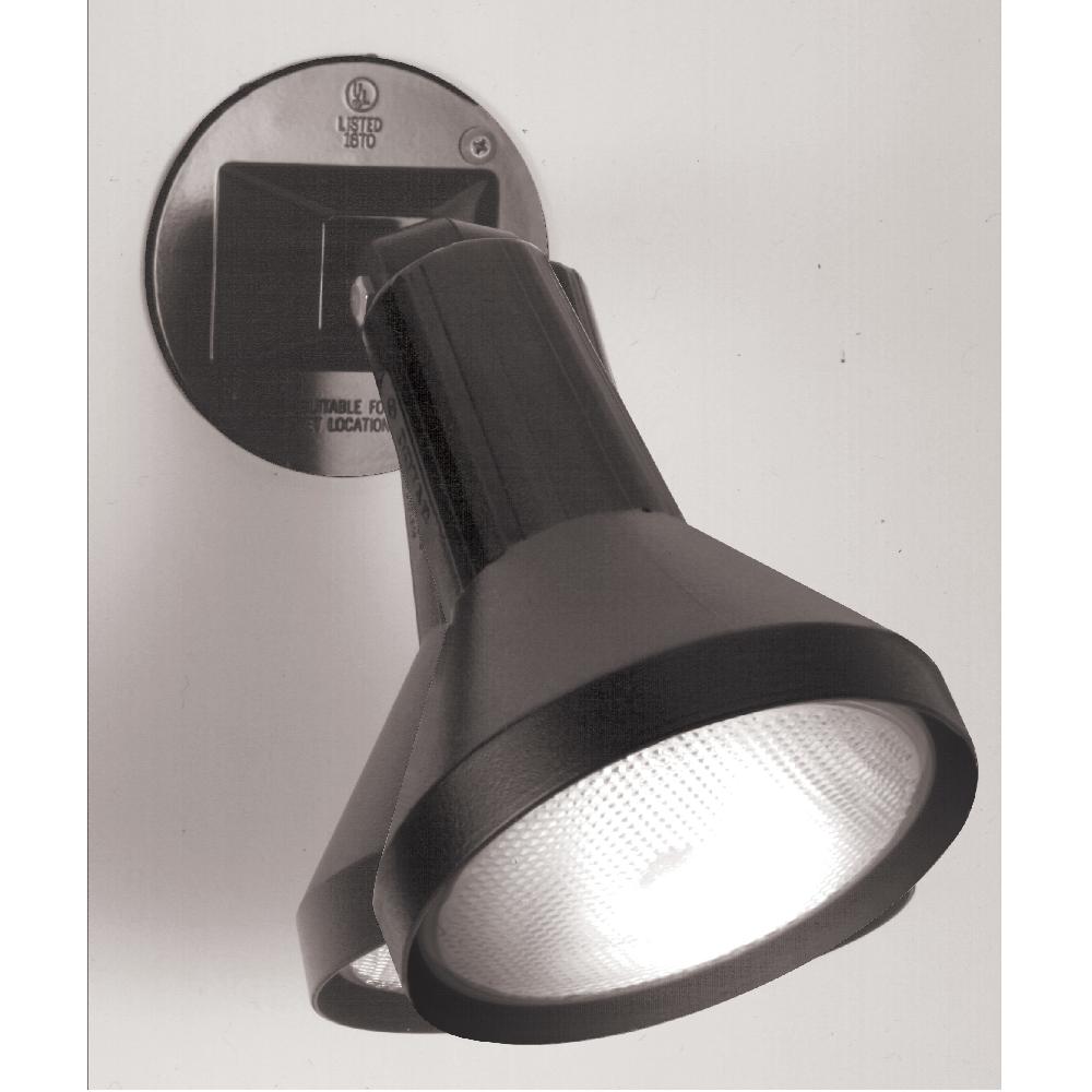 nuvo lighting Brentwood 1 Light 5 inch Black Outdoor Flood Light