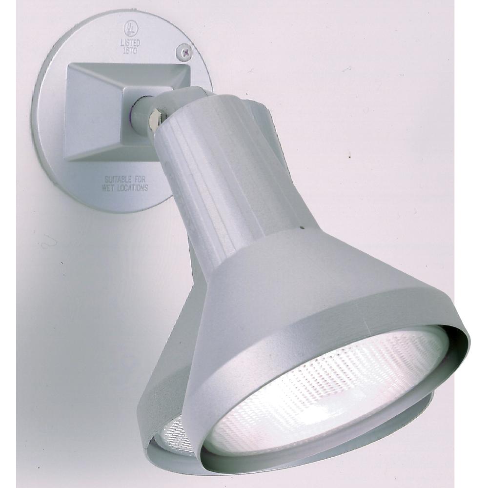 nuvo lighting Brentwood 1 Light 5 inch Gray Outdoor Flood Light