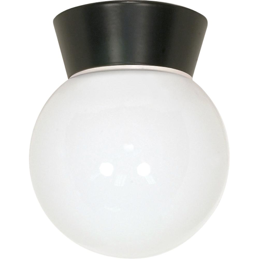 nuvo lighting Brentwood 1 Light 6 inch Bronzotic Outdoor Ceiling Mount