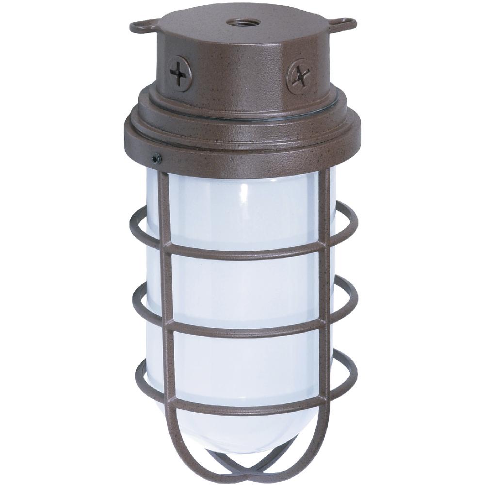 nuvo lighting Brentwood 1 Light 6 inch Old Bronze Outdoor Ceiling Mount