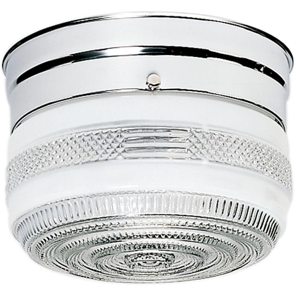 nuvo lighting Brentwood 1 Light 6 inch Polished Chrome Flush Mount Ceiling Light