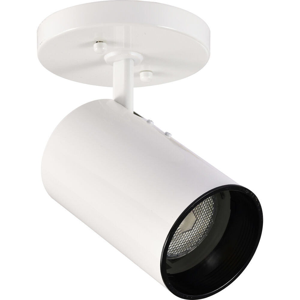 Nuvo Lighting Brentwood 1 Light White Semi Flush Mount Ceiling Light