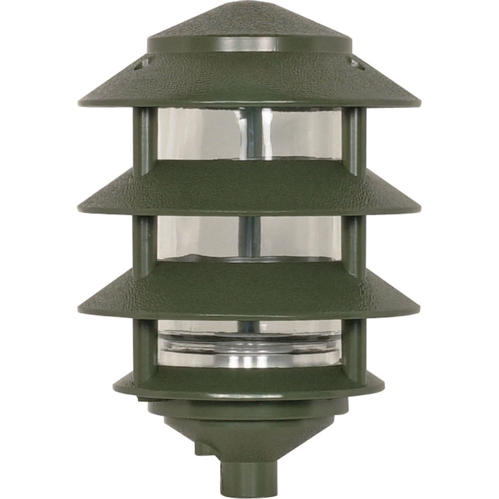 nuvo lighting Brentwood 120V 100.00 watt Green Landscape Path Light