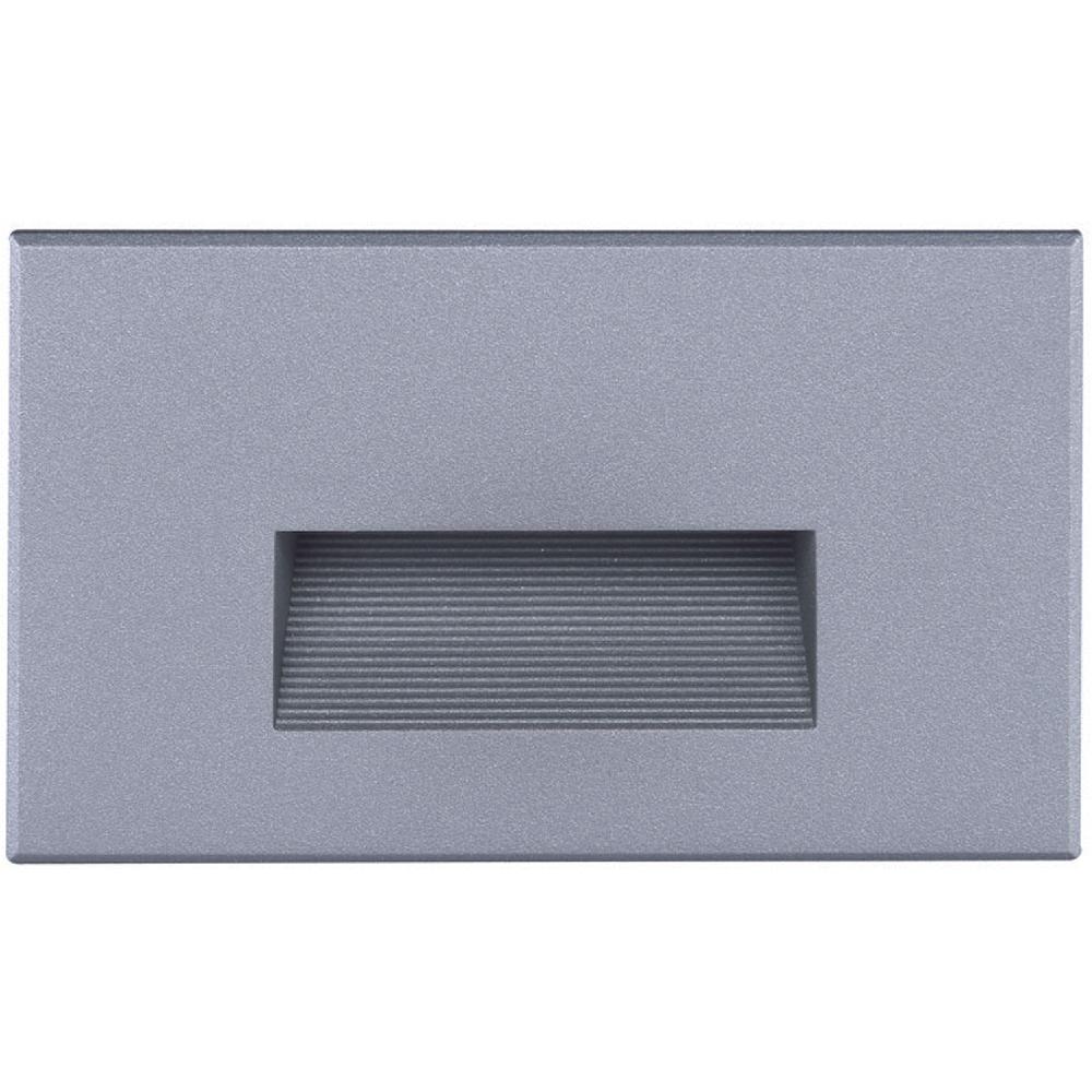 nuvo lighting Brentwood 120V 5.00 watt Gray Outdoor Step Light