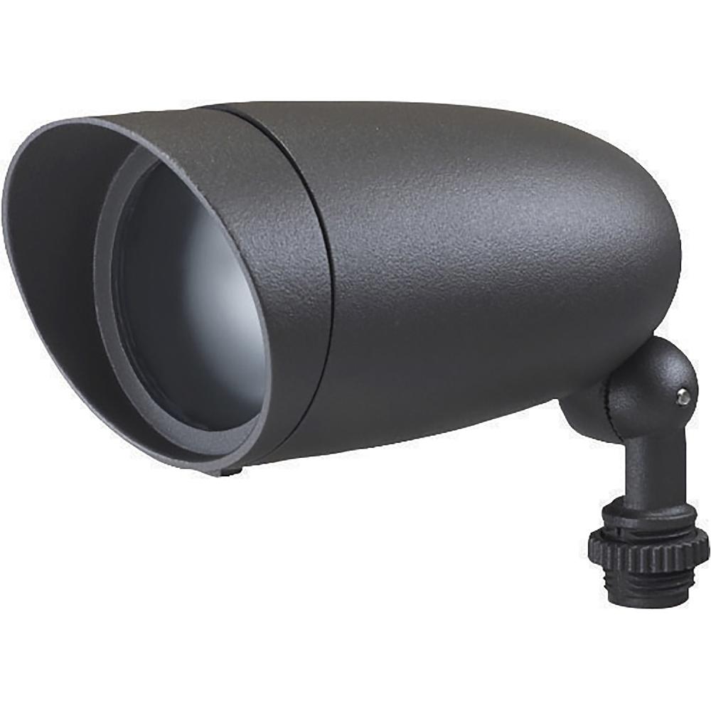 nuvo lighting Brentwood 120V 6.00 watt Dark Gray Landscape Flood Light