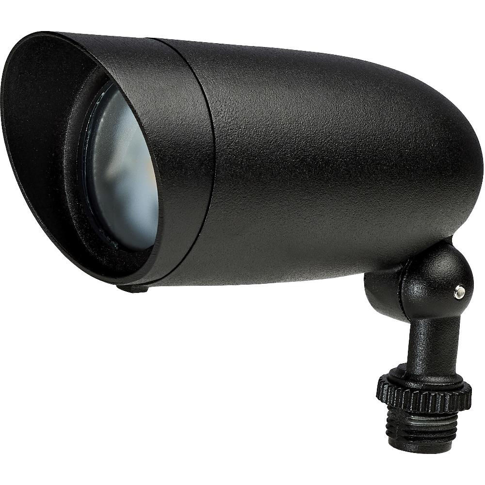 nuvo lighting Brentwood 120V 6.00 watt Matte Black Landscape Flood Light