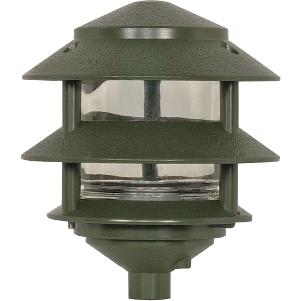 nuvo lighting Brentwood 120V 75.00 watt Green Landscape Path Light