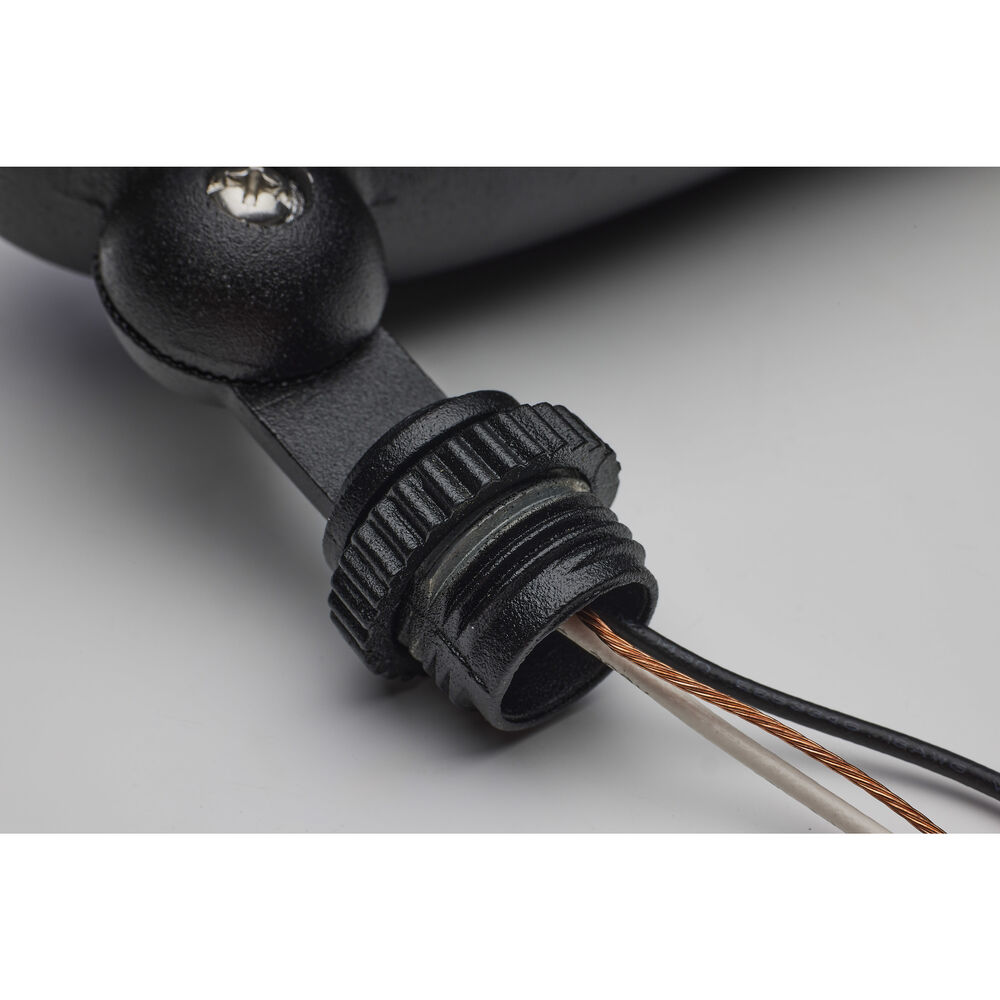 Nuvo Lighting Brentwood 120V 9.00 Watt Matte Black Landscape Flood Light