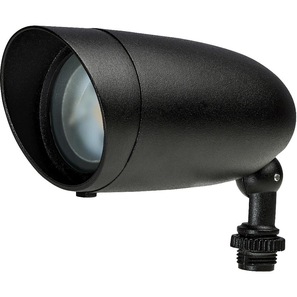 nuvo lighting Brentwood 120V 9.00 watt Matte Black Landscape Flood Light