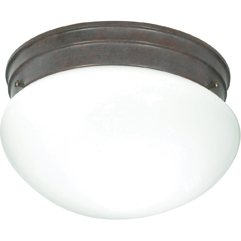 nuvo lighting Brentwood 2 Light 10 inch Old Bronze Flush Mount Ceiling Light