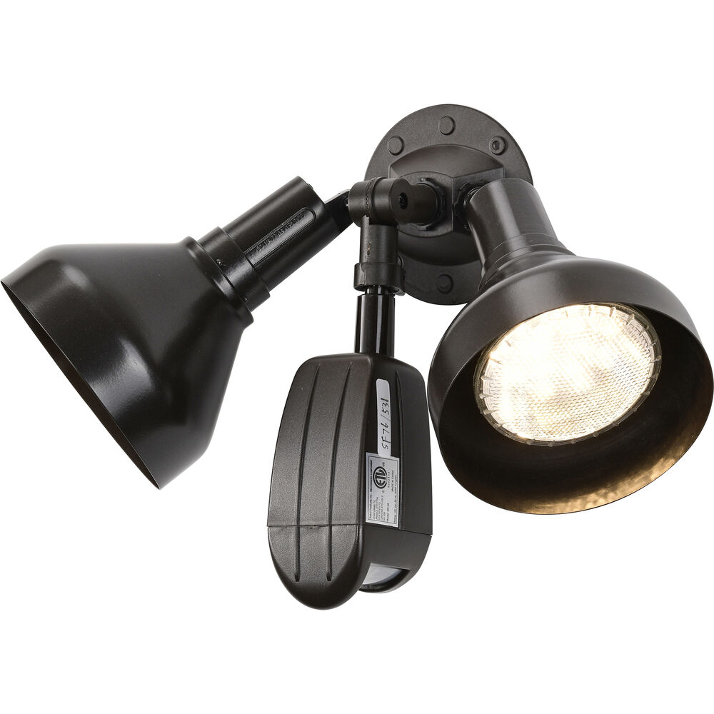 Nuvo Lighting Brentwood 2 Light 5 Inch Bronze Outdoor Flood Light