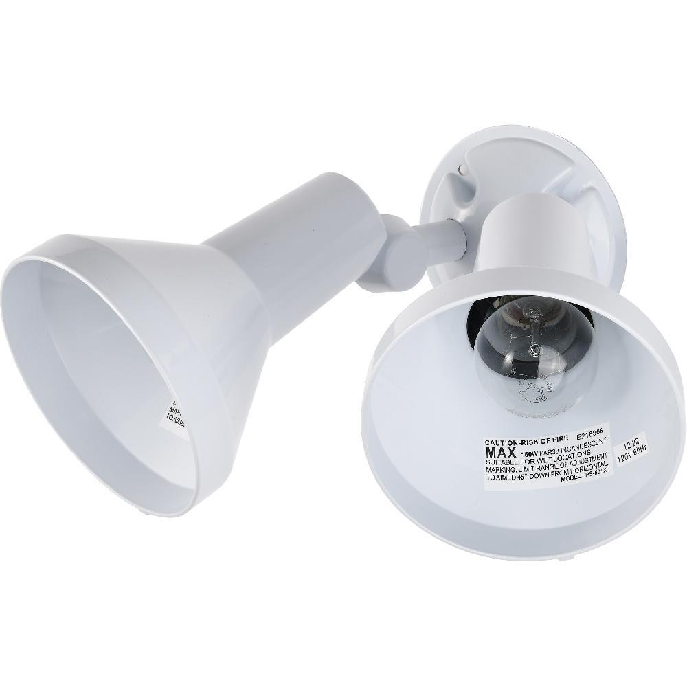 nuvo lighting Brentwood 2 Light 5 inch White Outdoor Flood Light