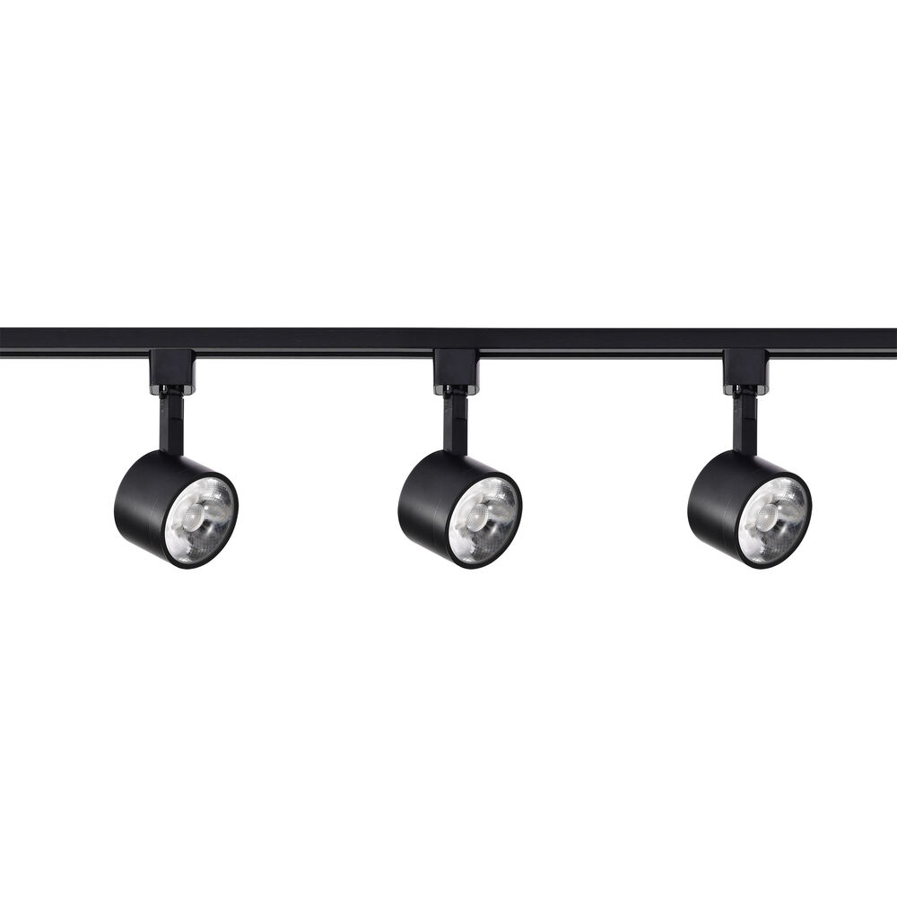 Nuvo Lighting Brentwood 3 Light 120V Black Track Kit Ceiling Light