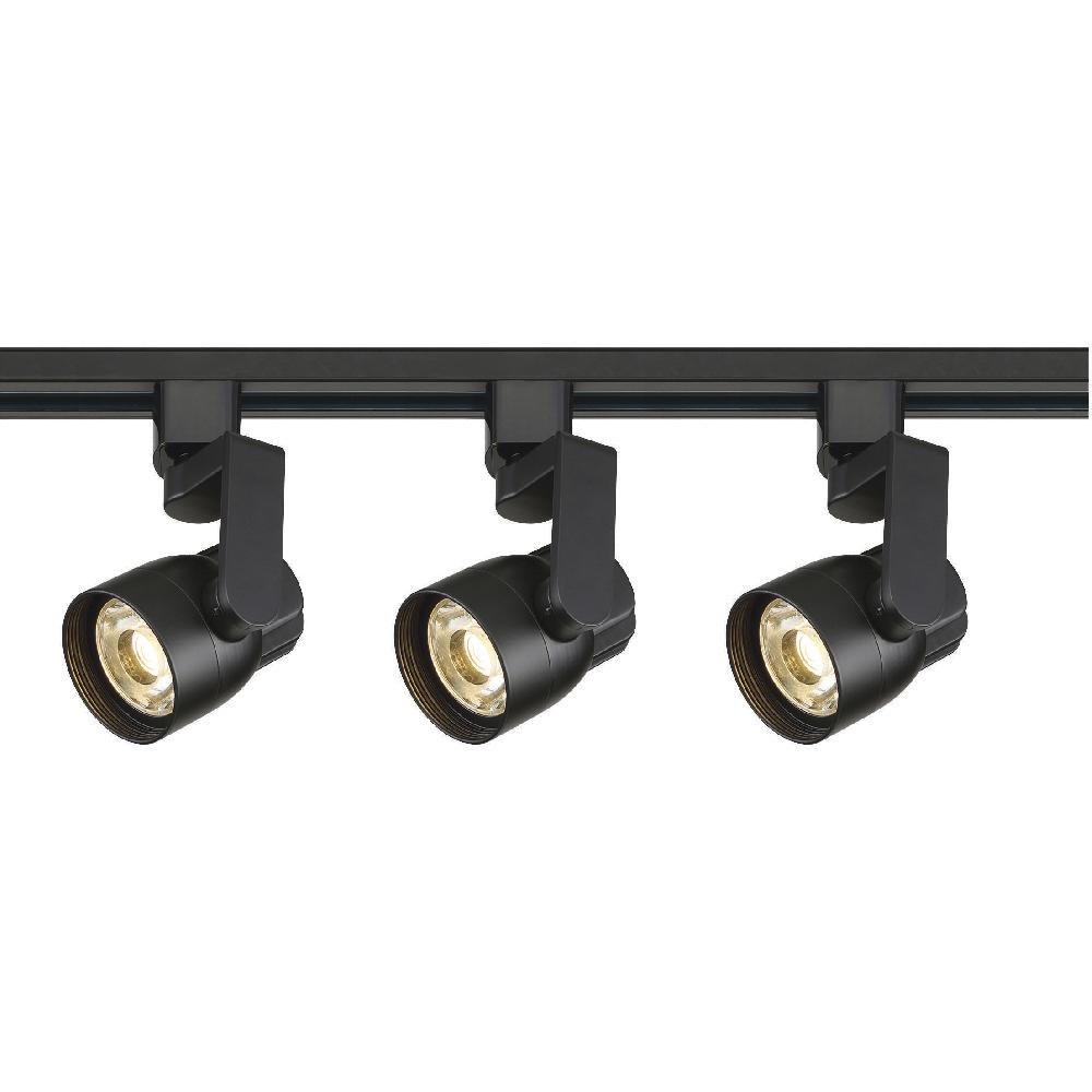 nuvo lighting Brentwood 3 Light 120V Black Track Kit Ceiling Light