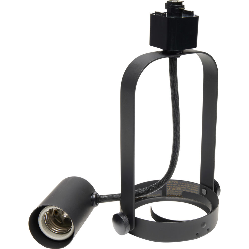 Nuvo Lighting Brentwood 3 Light 120V Black Track Lighting Ceiling Light
