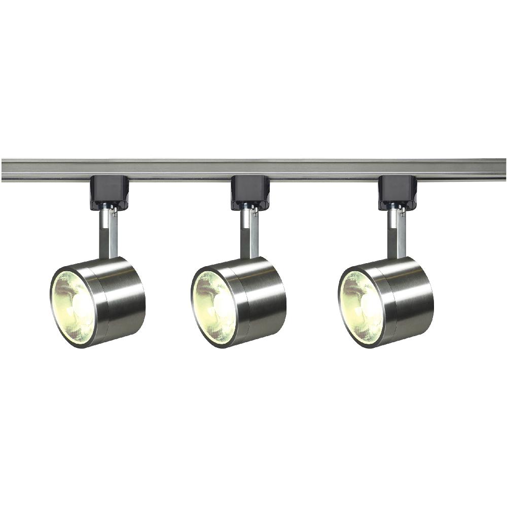 nuvo lighting Brentwood 3 Light 120V Brushed Nickel Track Kit Ceiling Light