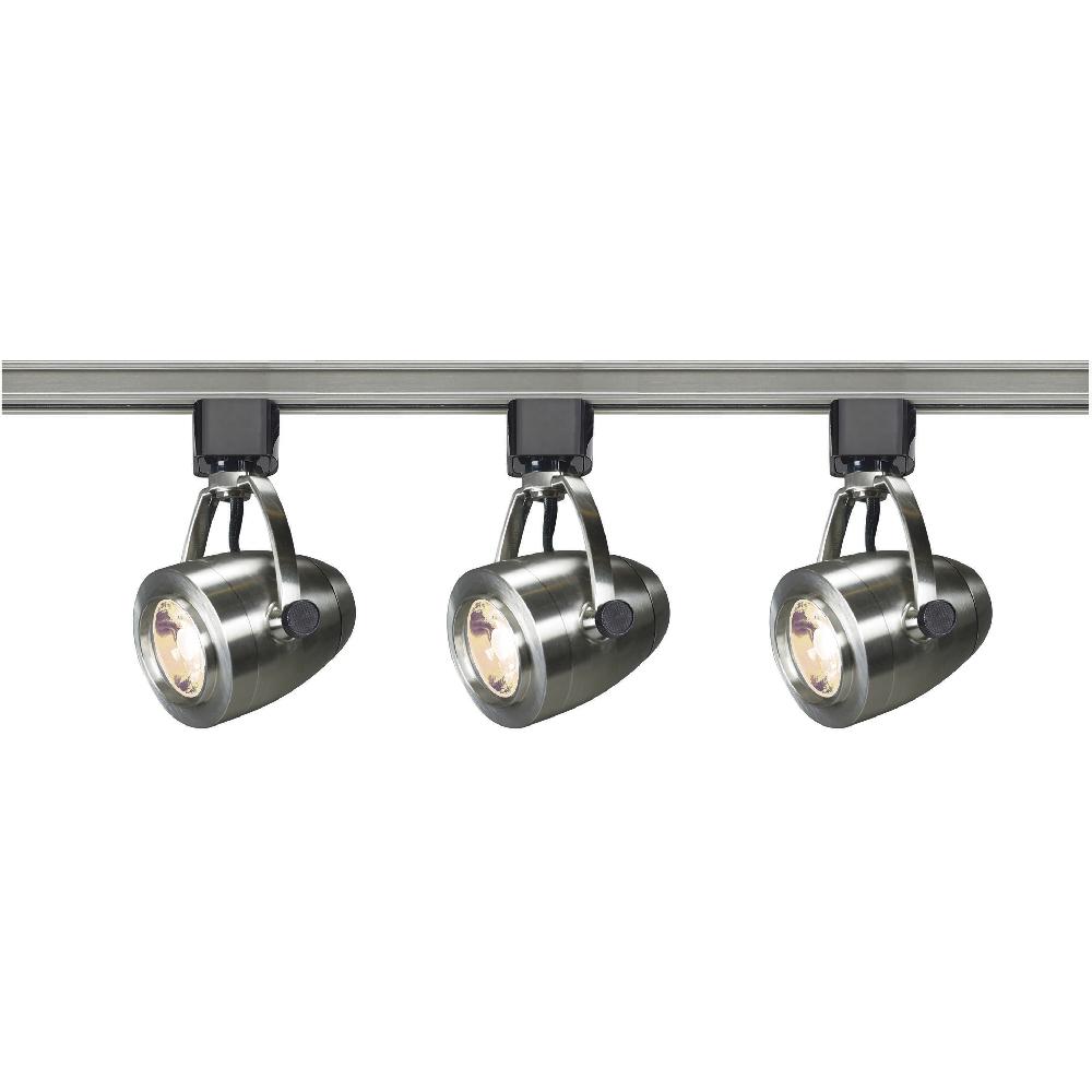 nuvo lighting Brentwood 3 Light 120V Brushed Nickel Track Kit Ceiling Light