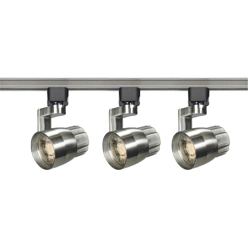 nuvo lighting Brentwood 3 Light 120V Brushed Nickel Track Kit Ceiling Light