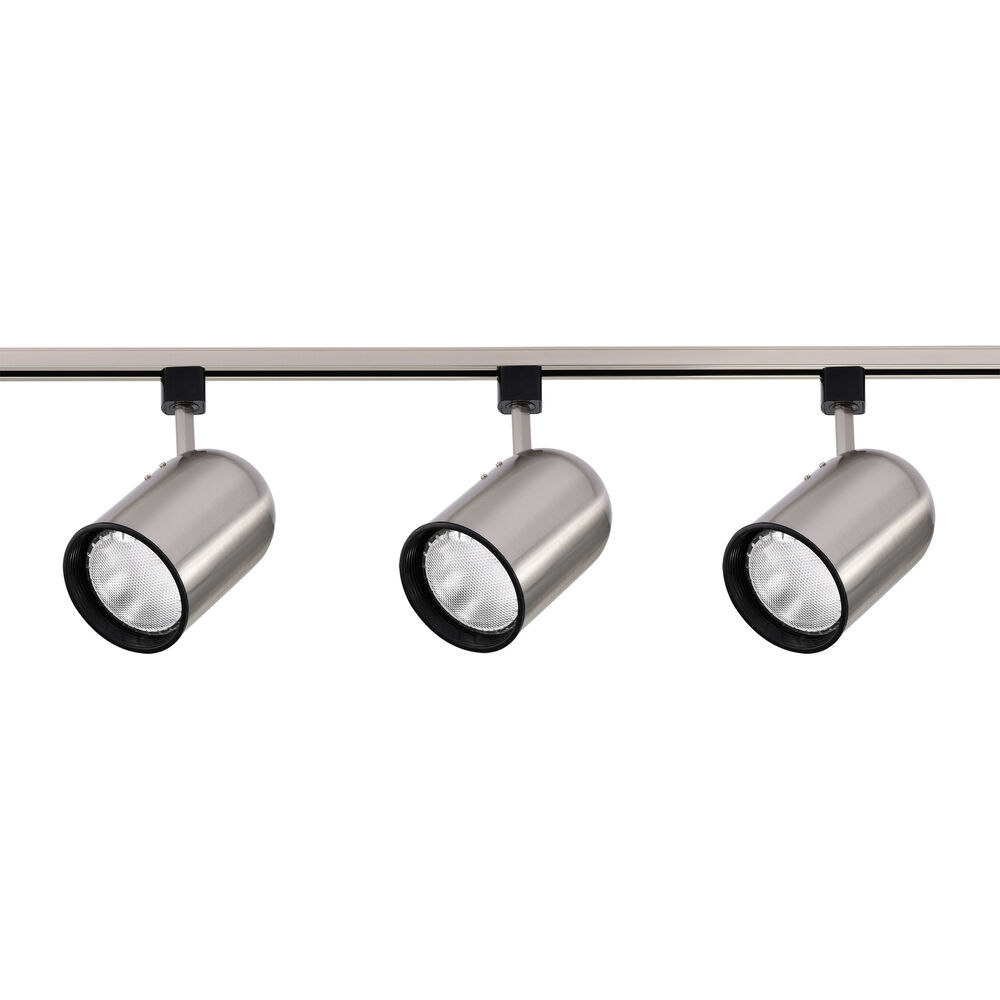 Nuvo Lighting Brentwood 3 Light 120V Brushed Nickel Track Lighting Ceiling Light