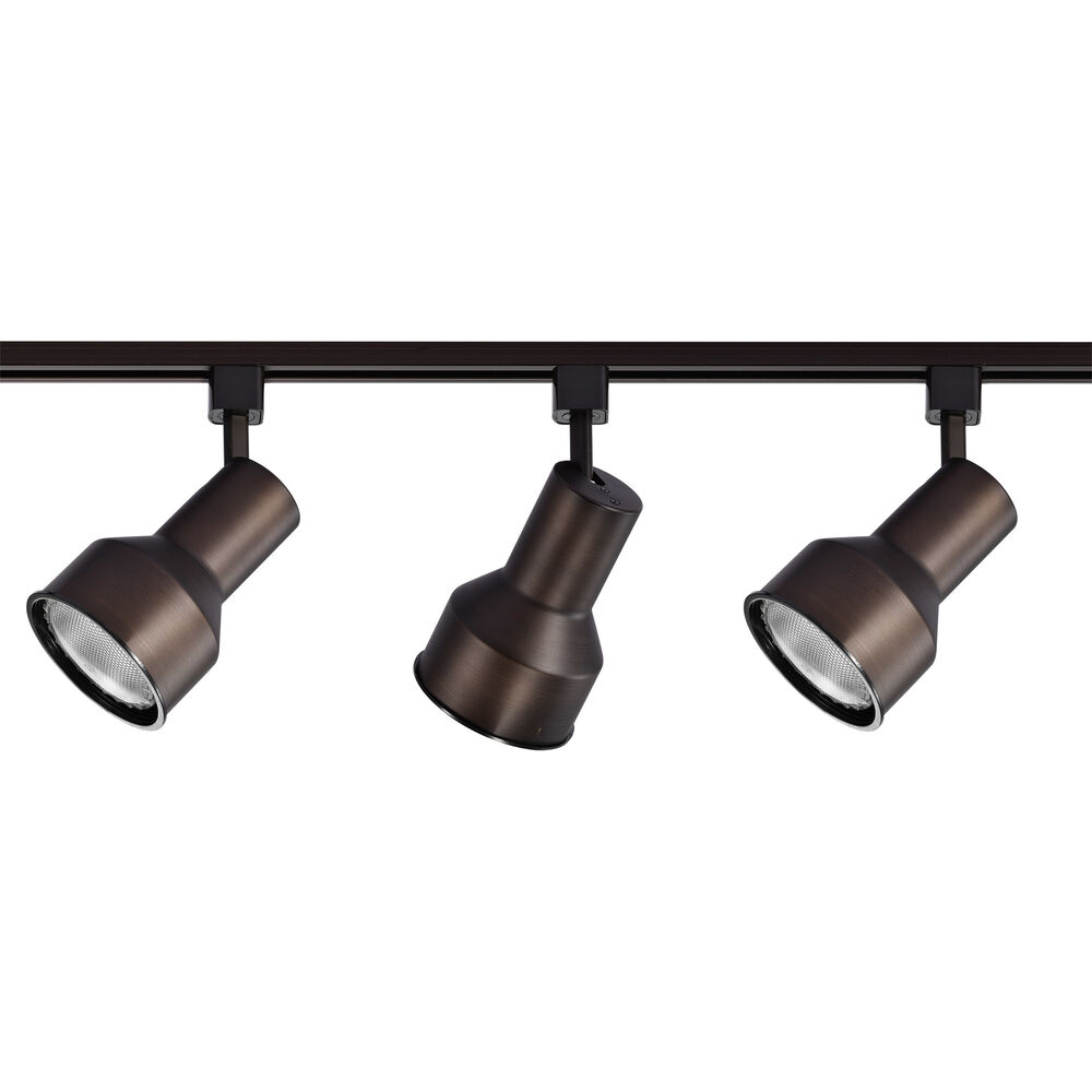 Nuvo Lighting Brentwood 3 Light 120V Russet Bronze Track Kit Ceiling Light