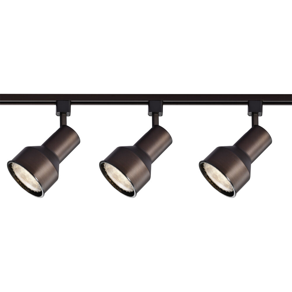 Nuvo Lighting Brentwood 3 Light 120V Russet Bronze Track Kit Ceiling Light
