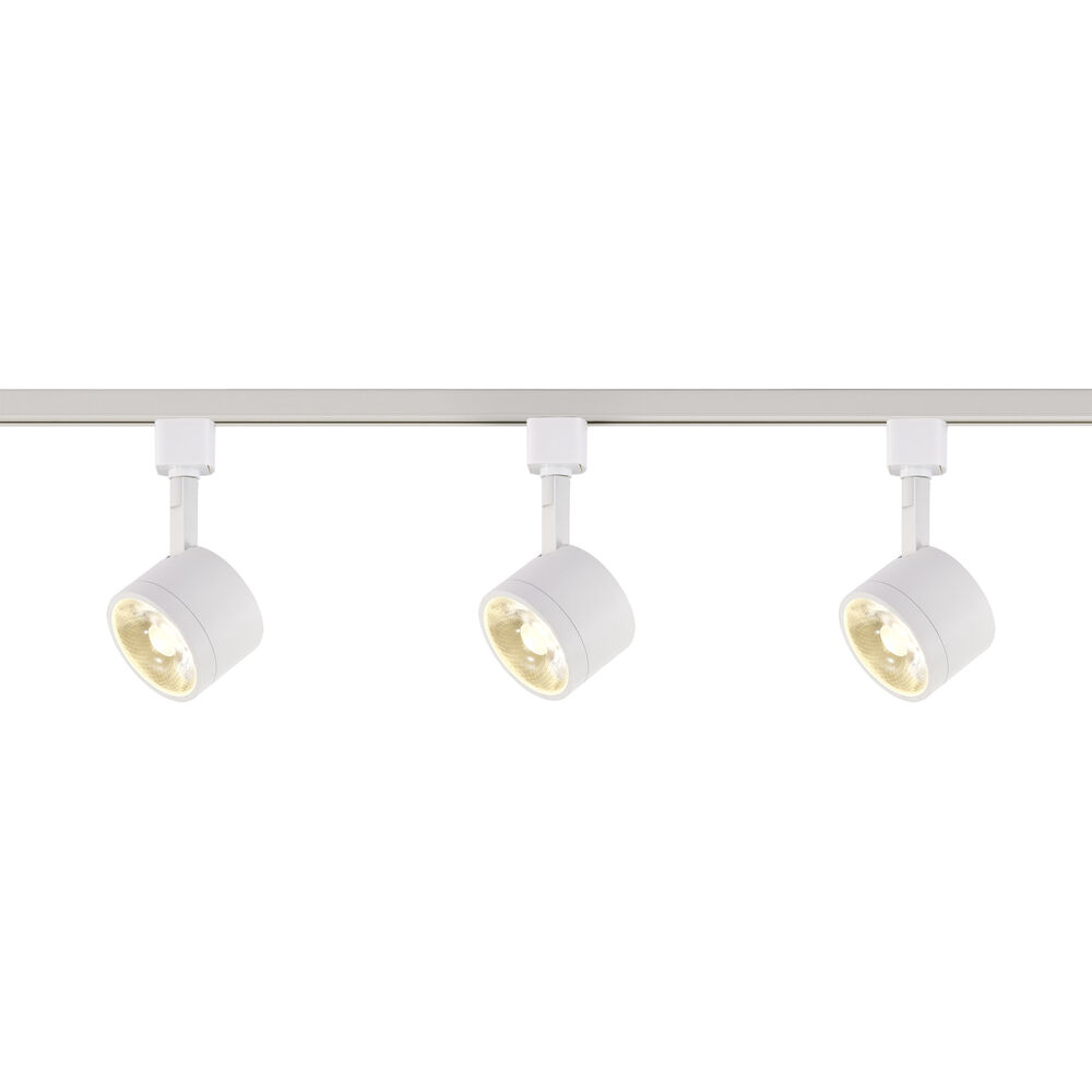 Nuvo Lighting Brentwood 3 Light 120V White Track Kit Ceiling Light
