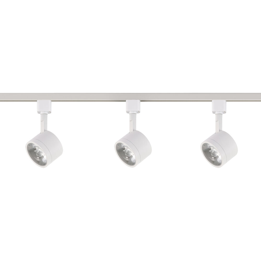 Nuvo Lighting Brentwood 3 Light 120V White Track Kit Ceiling Light