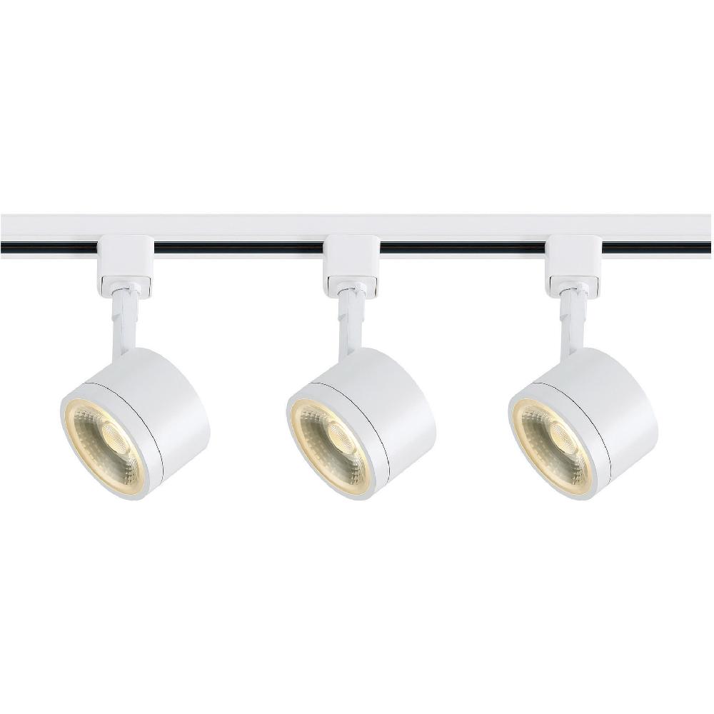 nuvo lighting Brentwood 3 Light 120V White Track Kit Ceiling Light