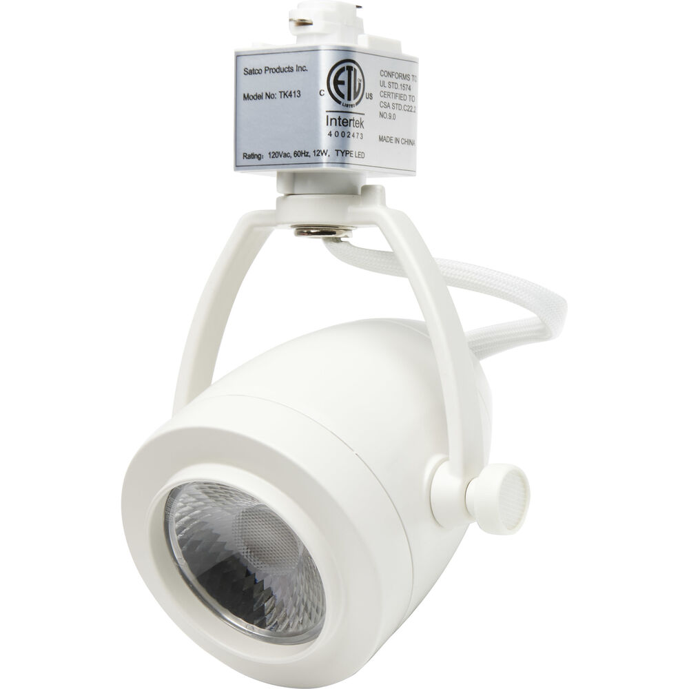 Nuvo Lighting Brentwood 3 Light 120V White Track Kit Ceiling Light