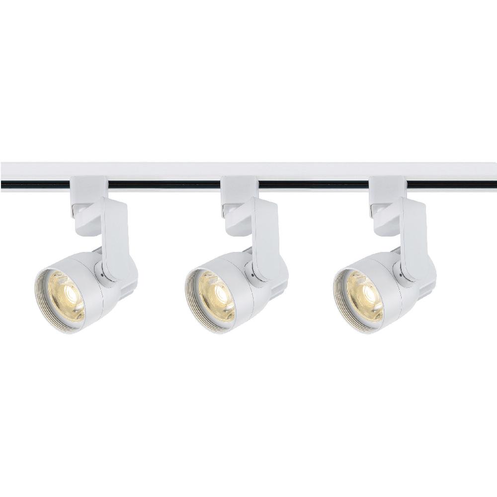 nuvo lighting Brentwood 3 Light 120V White Track Kit Ceiling Light