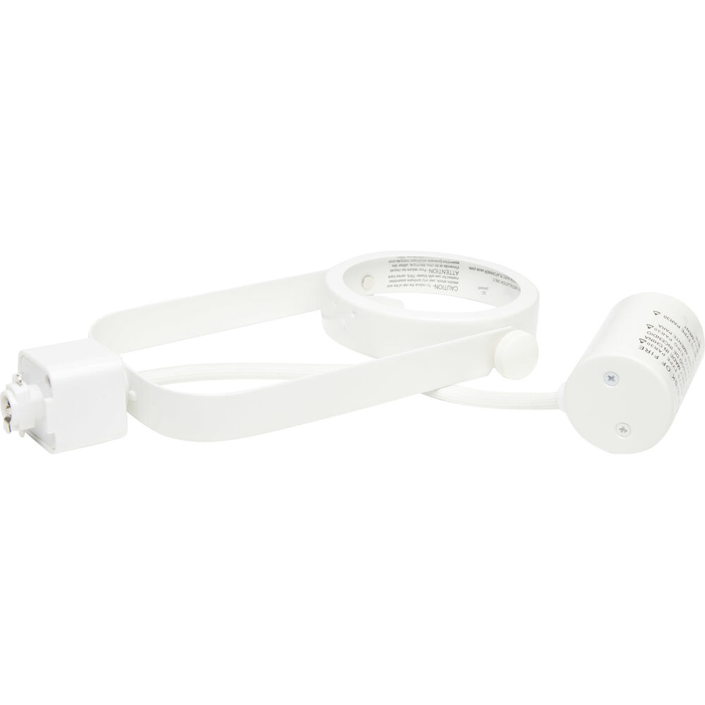 Nuvo Lighting Brentwood 3 Light 120V White Track Lighting Ceiling Light