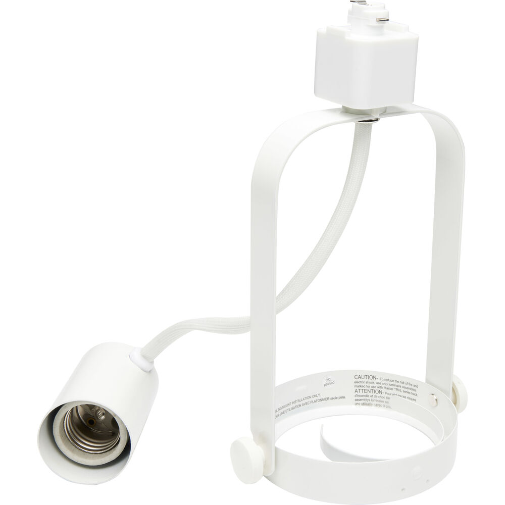 Nuvo Lighting Brentwood 3 Light 120V White Track Lighting Ceiling Light