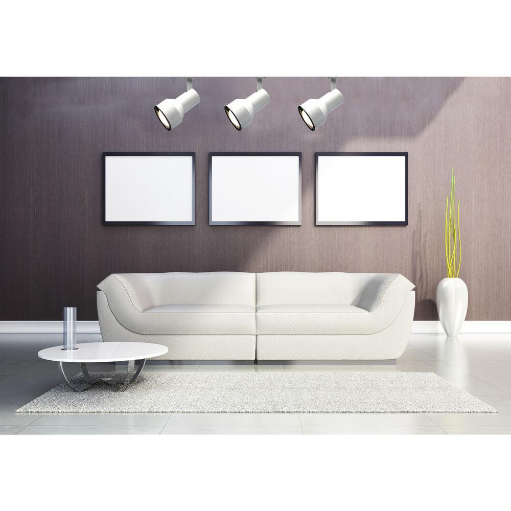 Nuvo Lighting Brentwood 3 Light 120V White Track Lighting Ceiling Light