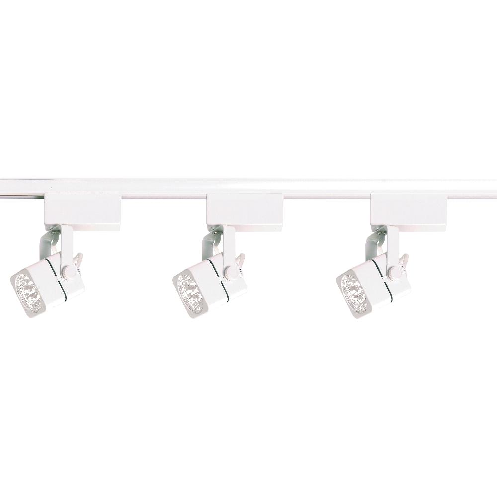 nuvo lighting Brentwood 3 Light 12V White Track Lighting Ceiling Light