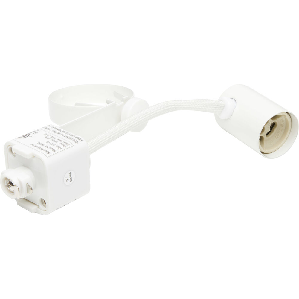 Nuvo Lighting Brentwood 3 Light White Track Lighting Ceiling Light