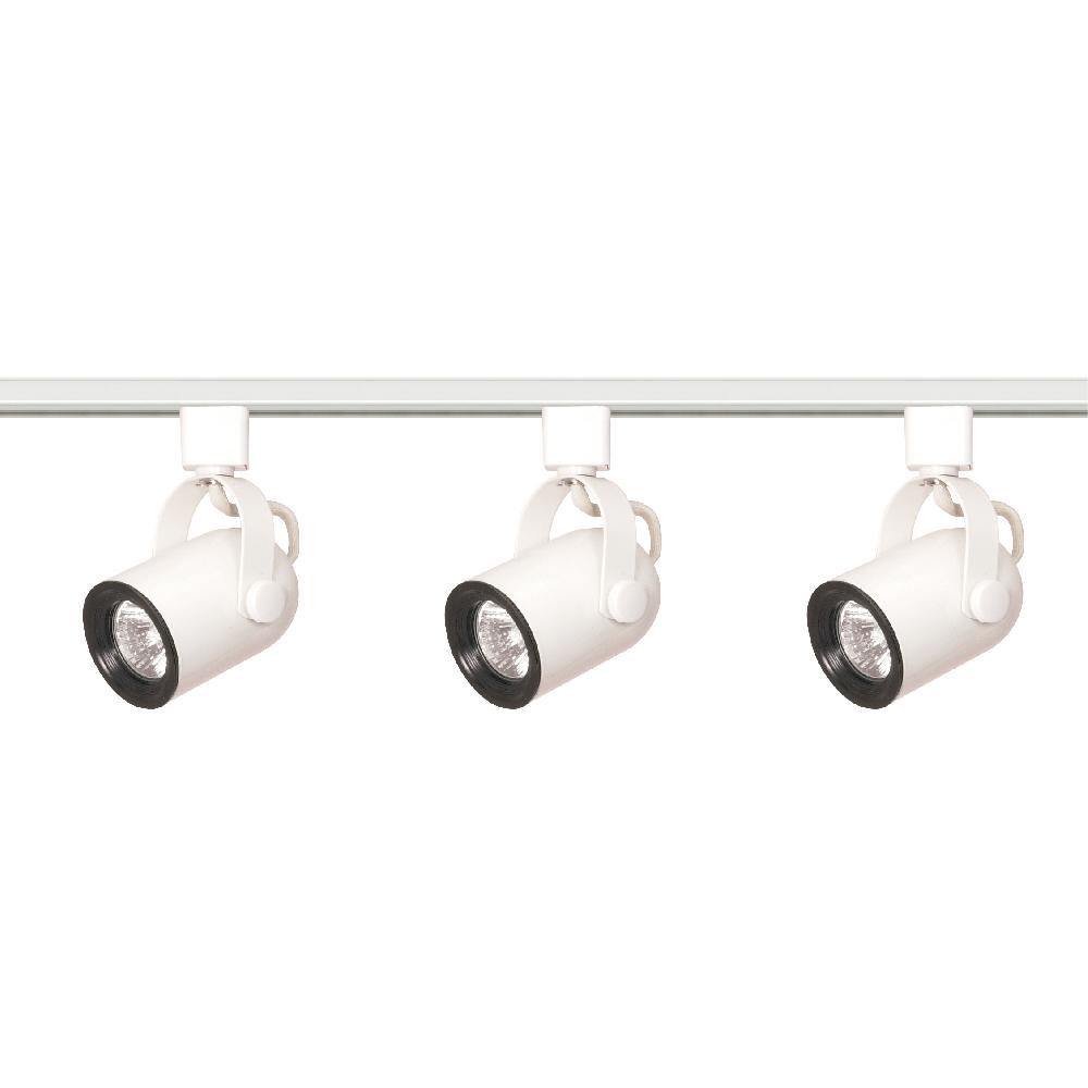 nuvo lighting Brentwood 3 Light White Track Lighting Ceiling Light