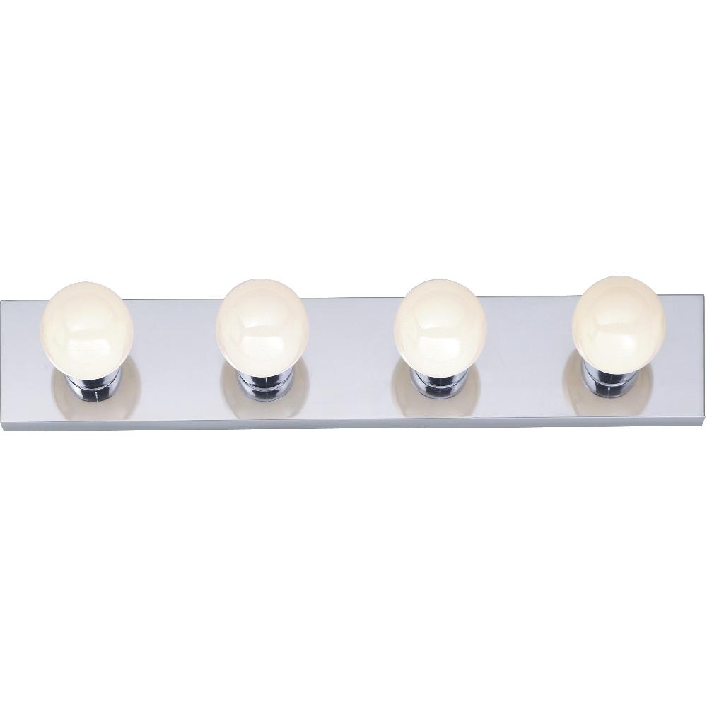 nuvo lighting Brentwood 4 Light 24 inch Polished Chrome Bath Light Wall Light