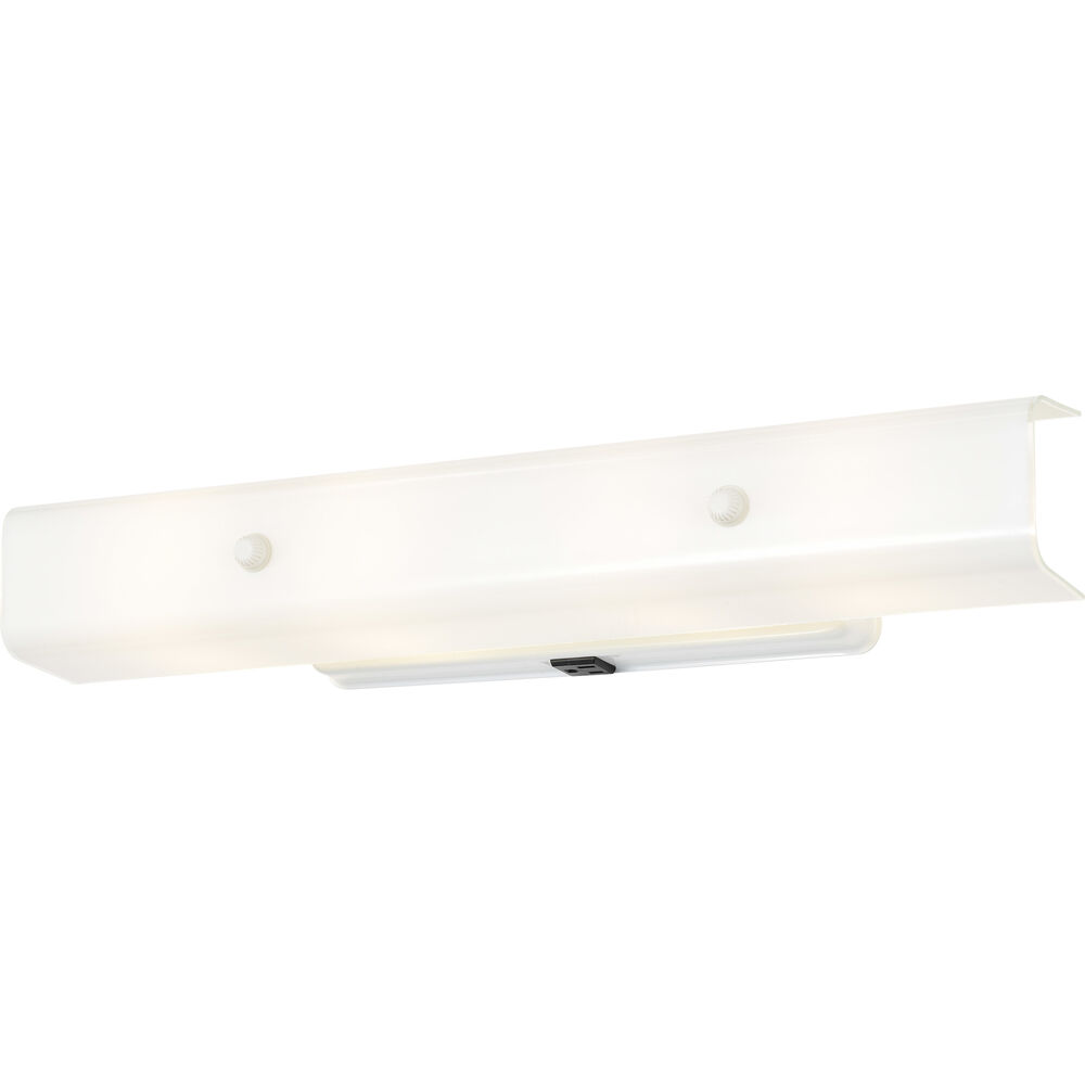 Nuvo Lighting Brentwood 4 Light 24 Inch White Bath Light Wall Light